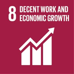SDG 8: งานที่มีคุณค่าและการเติบโตทางเศรษฐกิจ SDG 8: งานที่มีคุณค่าและการเติบโตทางเศรษฐกิจ