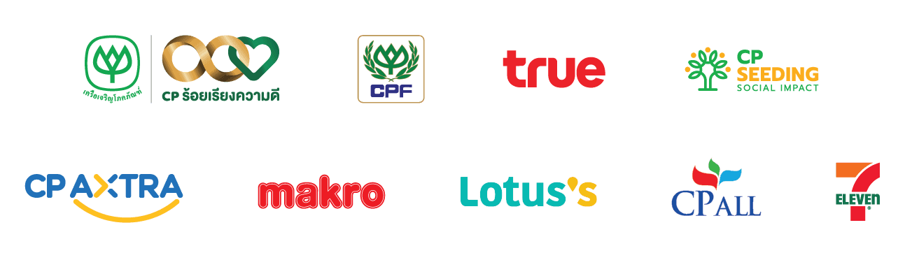 บริษัทในเครือเจริญโภคภัณฑ์ — CP Group, CPF, True, CP Seeding, CP Axtra, Makro, Lotus's, CP All, 7-Eleven